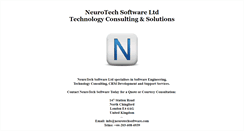 Desktop Screenshot of neurotechsoftware.com