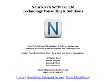 Tablet Screenshot of neurotechsoftware.com